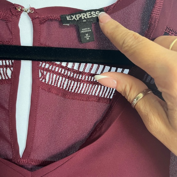 Express‎ Work Top, Sz M - Picture 3 of 3